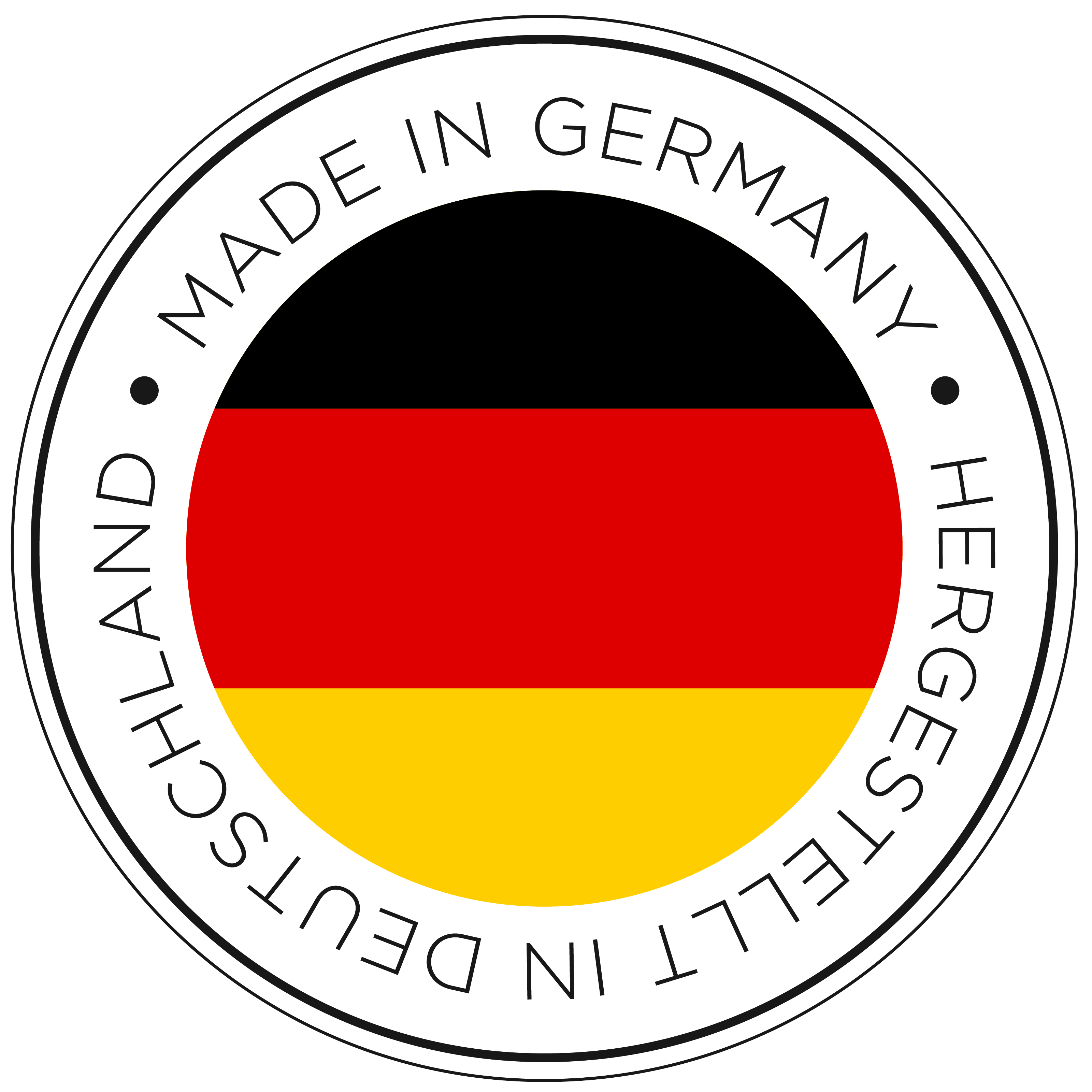 Hergestellt in Deutschland / Made in Germany